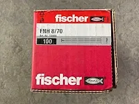 Fischer - fnh - veerspanhuls - nagelhuls ø8 x 70 mm (6x) - afbeelding 4 van  4