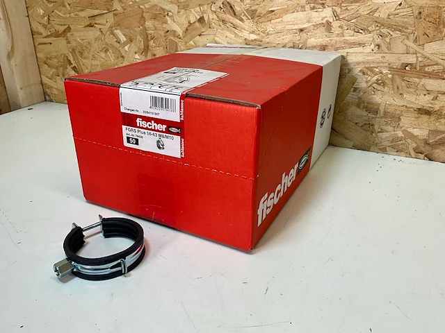 Fischer fgrs plus m8/m10 pijpbeugel met snelsluiting (120x) - afbeelding 1 van  4