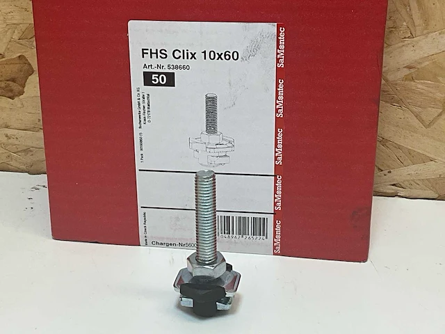 Fischer fhs clix 10x60 hamerkopbout (100x) - afbeelding 3 van  4
