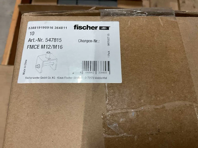 Fischer fmce m12/m16 (547815) doos á 10 stuks verbindingselementen (8x) - afbeelding 2 van  2