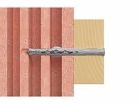 Fischer langas plug sxrl met verzonkenkopschroef 10x160 t - afbeelding 4 van  4