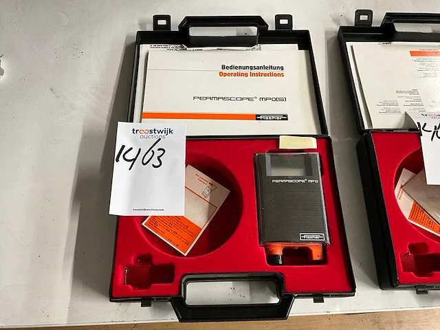 Fischer permascope mp 0 coating dikte meter - afbeelding 1 van  3