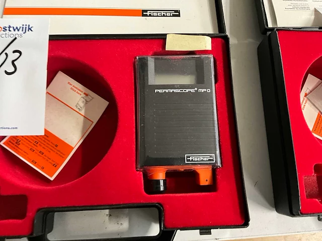 Fischer permascope mp 0 coating dikte meter - afbeelding 2 van  3