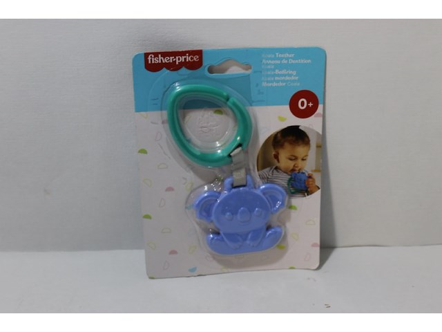 Fisher price bijtring blauw 1x - afbeelding 3 van  3