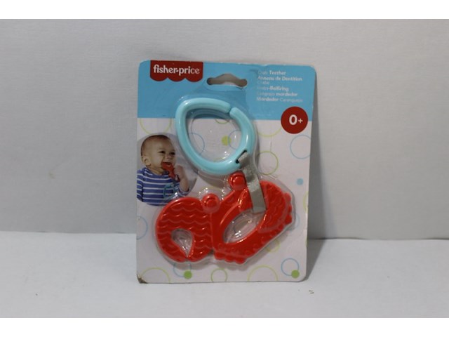 Fisher price bijtring rood 1x - afbeelding 1 van  3