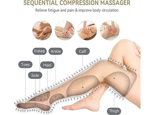 Fit king massage apparaat voor benen. - afbeelding 4 van  5