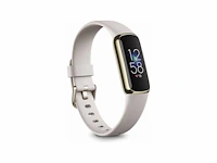 Fitbit luxe - activity tracker dames - goud/wit - afbeelding 1 van  2