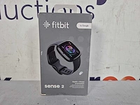 Fitbit sense 2 - smartwatch heren en dames - zwart - afbeelding 2 van  2