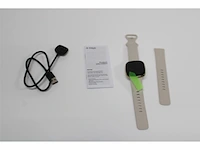 Fitbit sense advanced smartwatch wit/ soft gold stainless steel - afbeelding 5 van  6
