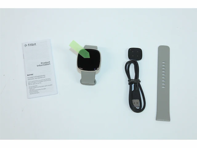 Fitbit sense smartwatch grijs - afbeelding 5 van  6