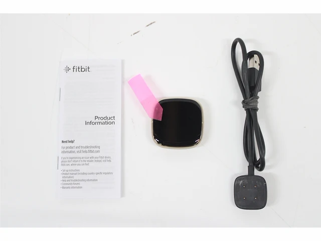 Fitbit sense smartwatch wit - afbeelding 4 van  5