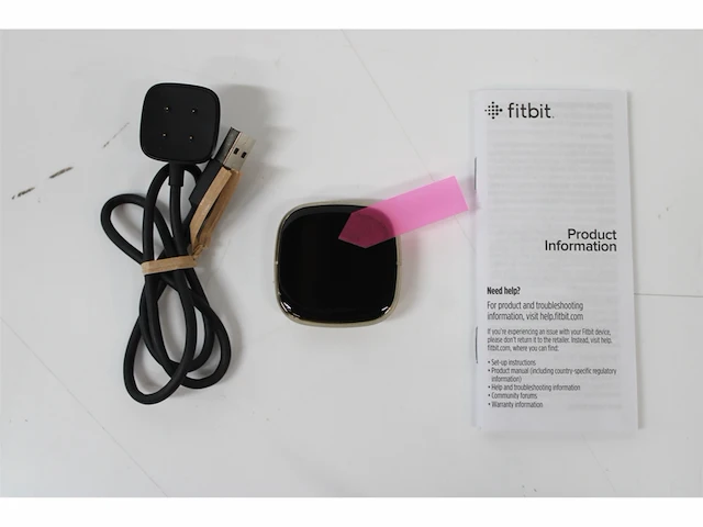 Fitbit sense smartwatch wit - afbeelding 6 van  6