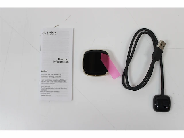 Fitbit sense smartwatch wit - afbeelding 3 van  4