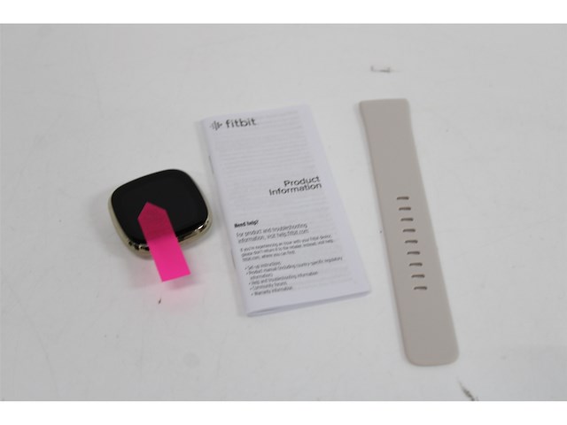 Fitbit sense smartwatch wit - afbeelding 3 van  4