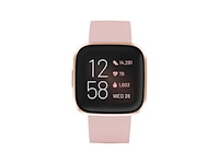 Fitbit versa 2 - smartwatch dames - roze koper - afbeelding 1 van  2