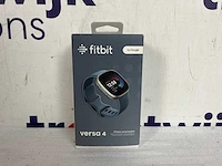 Fitbit versa 4 - smartwatch heren en dames - blauw - afbeelding 2 van  2