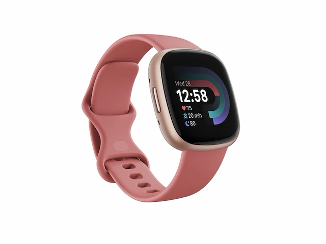 Fitbit versa 4 smartwatch roze - afbeelding 1 van  5