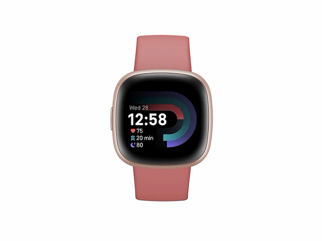 Fitbit versa 4 smartwatch roze - afbeelding 2 van  5