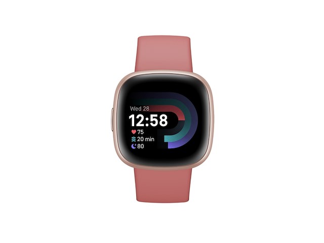 Fitbit versa 4 smartwatch roze - afbeelding 2 van  6