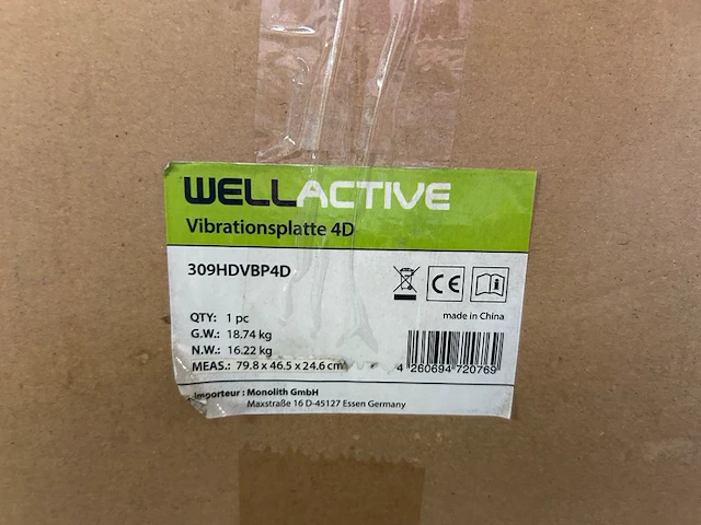 Fitness apparaat, trilplaat wellactive - afbeelding 4 van  4