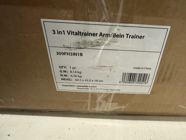 Fitness hometrainer vitaltrainer 3-in-1 wellactive - afbeelding 2 van  2