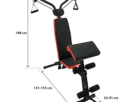 Fitness multifunctionele krachttrainer wellactive - afbeelding 2 van  5