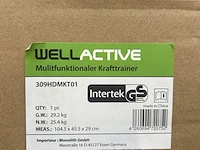 Fitness multifunctionele krachttrainer wellactive - afbeelding 5 van  5