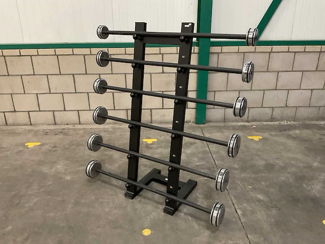 Fitness products bv 10-20kg halterset met rek - afbeelding 1 van  3