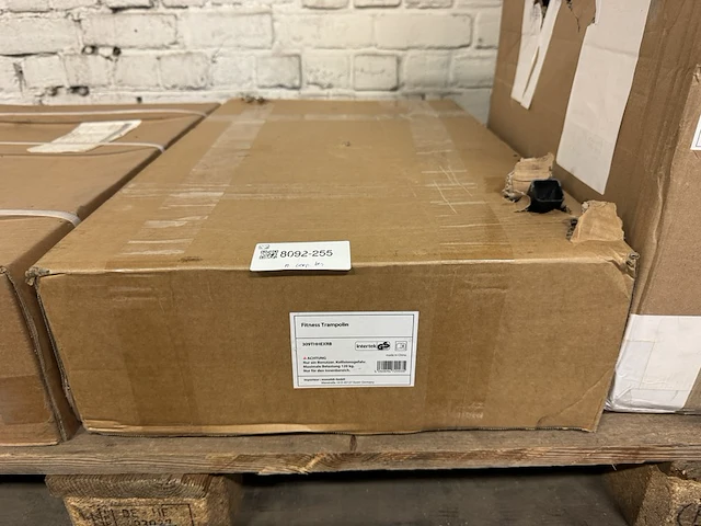 Fitness trampoline 126 cm ultrasport - afbeelding 2 van  3