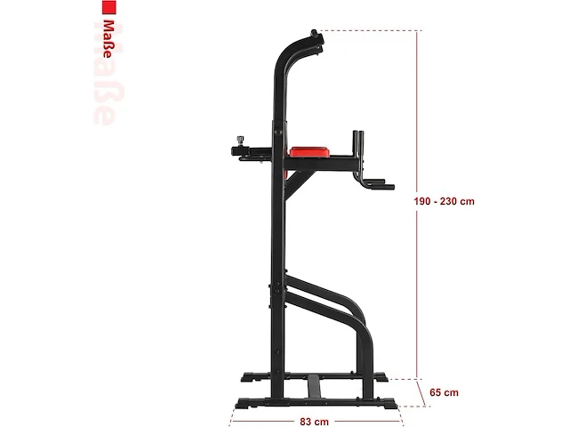 Fitnessstation power tower/krachtstation zoomyo - afbeelding 2 van  3