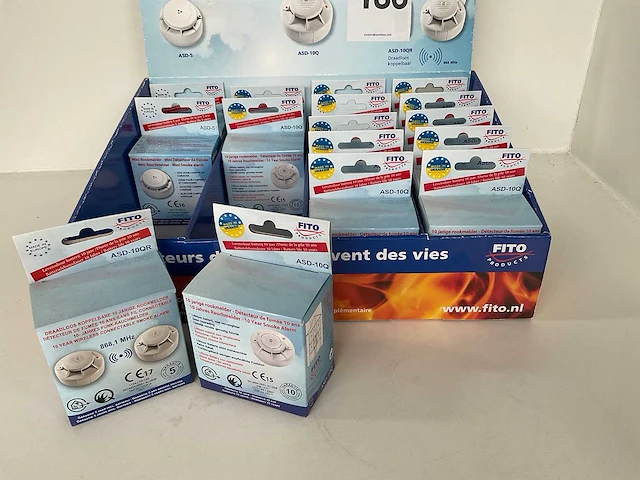 Fito asd-10q rookmelder (17x) - afbeelding 2 van  5