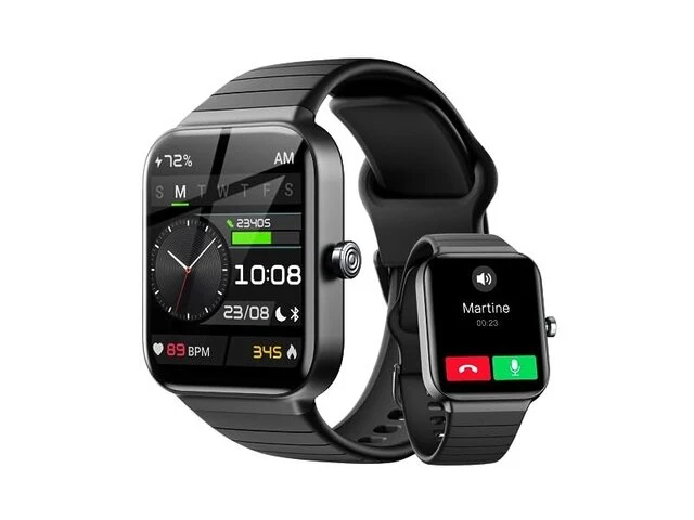 Fitpolo 2023 smartwatch met alexa integratie - afbeelding 1 van  2