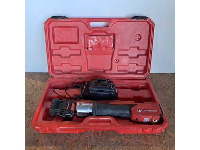 Fittingpersmachine rothenberger, romax 3000, bouwjaar 2014 - afbeelding 1 van  6