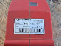 Fittingpersmachine rothenberger, romax 3000, bouwjaar 2014 - afbeelding 5 van  6