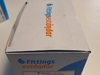 Fittings estandar 25 mm afsluitkranen in doos; partij van 12 stuks - afbeelding 2 van  3