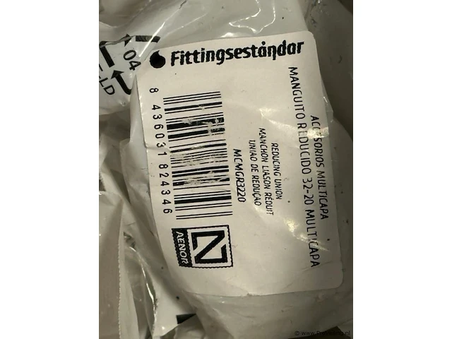 Fittings estandar manguito reducido 32-20 multicapa - afbeelding 2 van  2