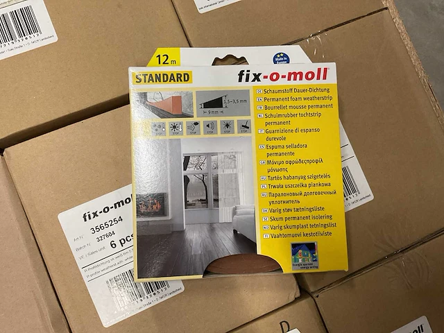 Fix-o-mol premium partij rubber tochtstrips, 119 verpakkingen - afbeelding 5 van  5