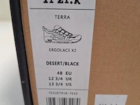 Fizik mtb fietsschoenen model terra ergolace x2 | kleur beige/zwart | maat 48 - afbeelding 7 van  7
