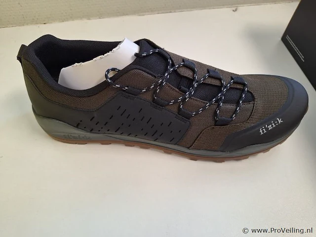Fizik mtb fietsschoenen model terra ergolace x2 | kleur olive/camel - afbeelding 2 van  6