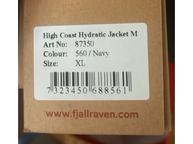 Fjallraven high coast hydratic jacket - afbeelding 2 van  10