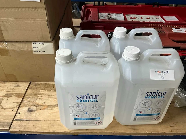 Flacon a5 liter sanicur handgel (4x) - afbeelding 1 van  2