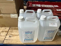 Flacon a5 liter sanicur handgel (4x) - afbeelding 1 van  2