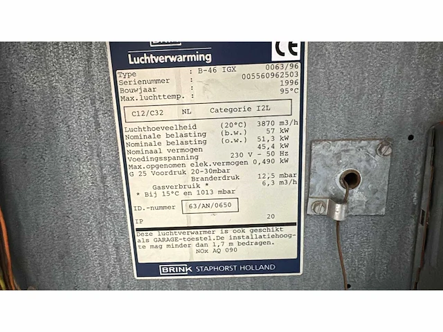 Flair b-46 igx heater - afbeelding 3 van  4
