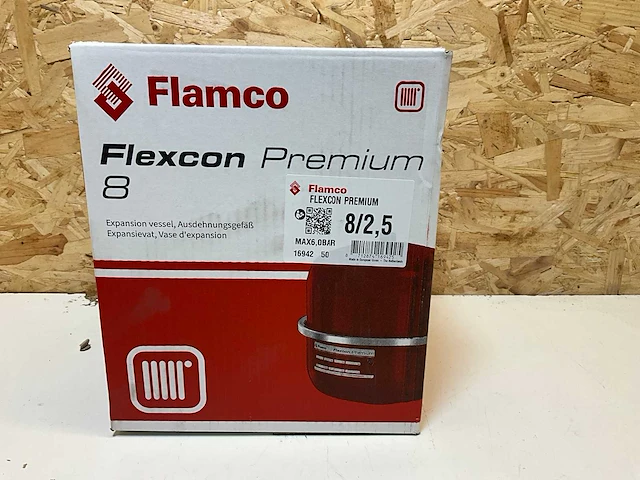 Flamco flexcon premium expansievat 8 liter (27x) - afbeelding 3 van  4