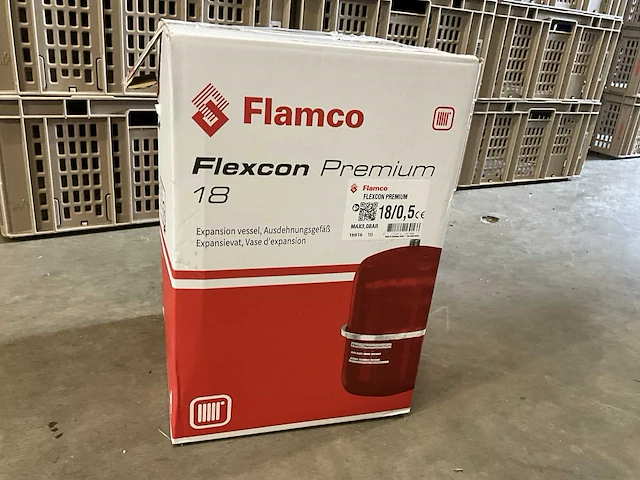 Flamco premium 18 expansievat - afbeelding 2 van  2