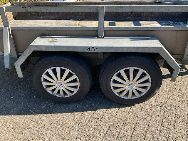 Flamingo - aanhangwagen tandemasser - afbeelding 6 van  12