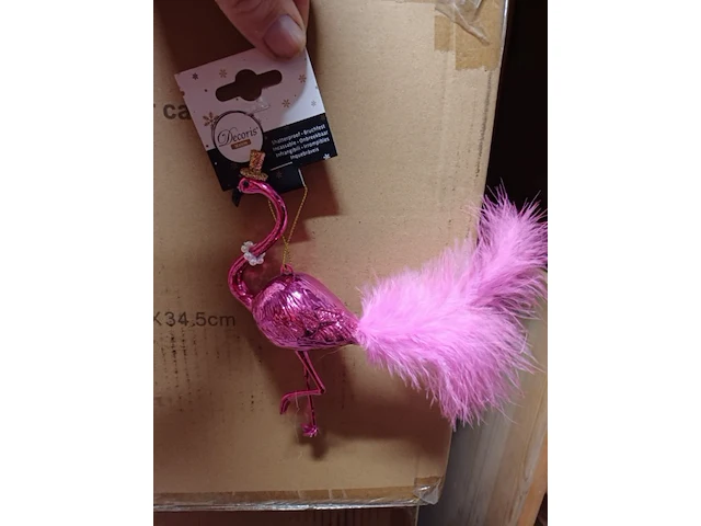 Flamingo decoratie 20 stuks loc o007 - afbeelding 6 van  7
