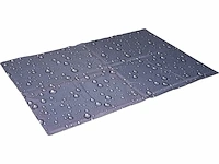Flamingo koelmat voor honden/katten xxl 120x80 cm grijs - afbeelding 1 van  4