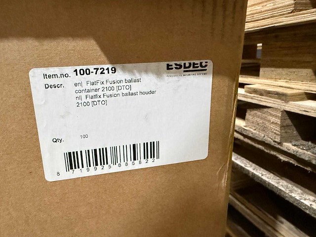 Flatfix fusion ballasthouder 2100 (1007219) - (204x) - afbeelding 2 van  2