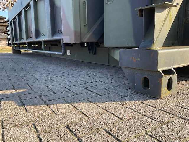 Flatrack uniteam, 20ft kipper / legercontainer - afbeelding 7 van  17